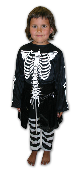 Kostým skeletonka (M) - do vyprodání zásob