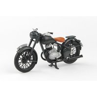 Jawa 250 Pérák (1942) 1:18 - Šedá Tmavá - Prototyp