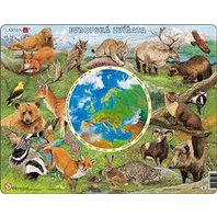 Puzzle Zvířata Evropy