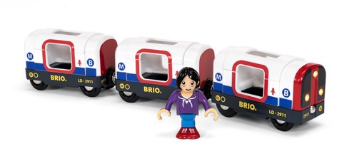 Brio - Souprava metra s figurkou