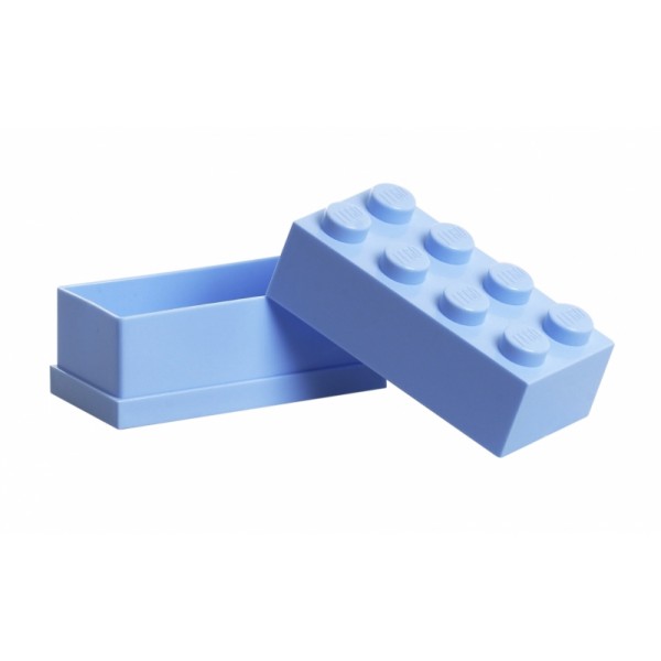 LEGO mini box 8 46 x 92 x 43 mm - světle modrá