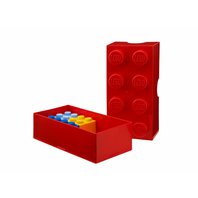 LEGO box na svačinu červený