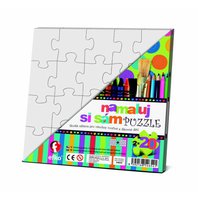 Namaluj si sám puzzle 2 čtverce - EFKO baby 54654