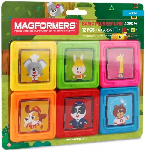 Magformers Kartičky zvířátka