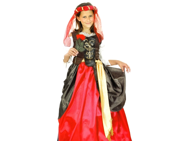 Šaty na karneval - Renesanční dívka
