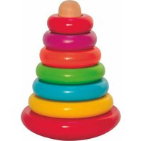 Skládací pyramida barevná - káča Woody