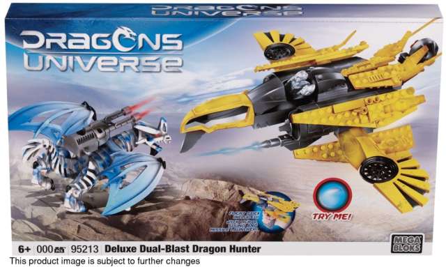 Megabloks Dračí edice - Deluxe Dual-blast Dragon Hunter