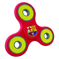 Spinner FC Barcelona červený