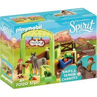 Playmobil 70120 box koně a mrkev