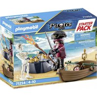 Playmobil 71254 Starter pack pirát s člunem