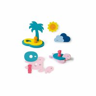 QUUTopia Ostrov pokladů - Puzzle do vody 3D