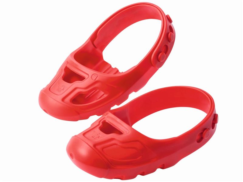 BIG SIMBA Ochranné návleky na botičky červené