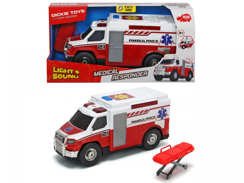 Dickie Action Series Ambulance Auto 30 cm