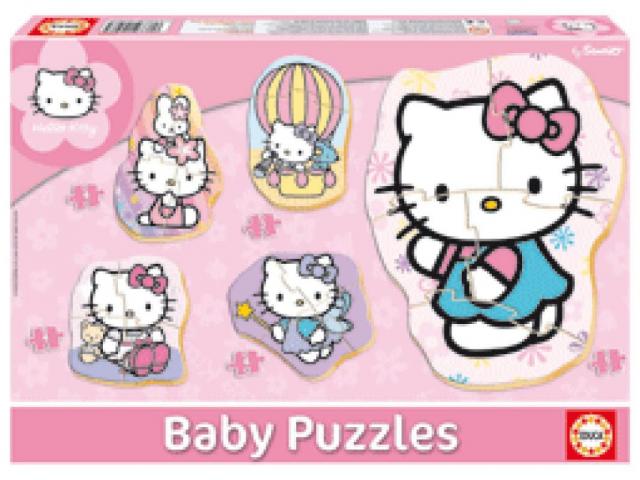 Educa 5v1 Hello Kitty 3-5 dílků