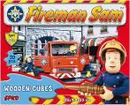 Fireman Sam Kostky dřevěné Sam