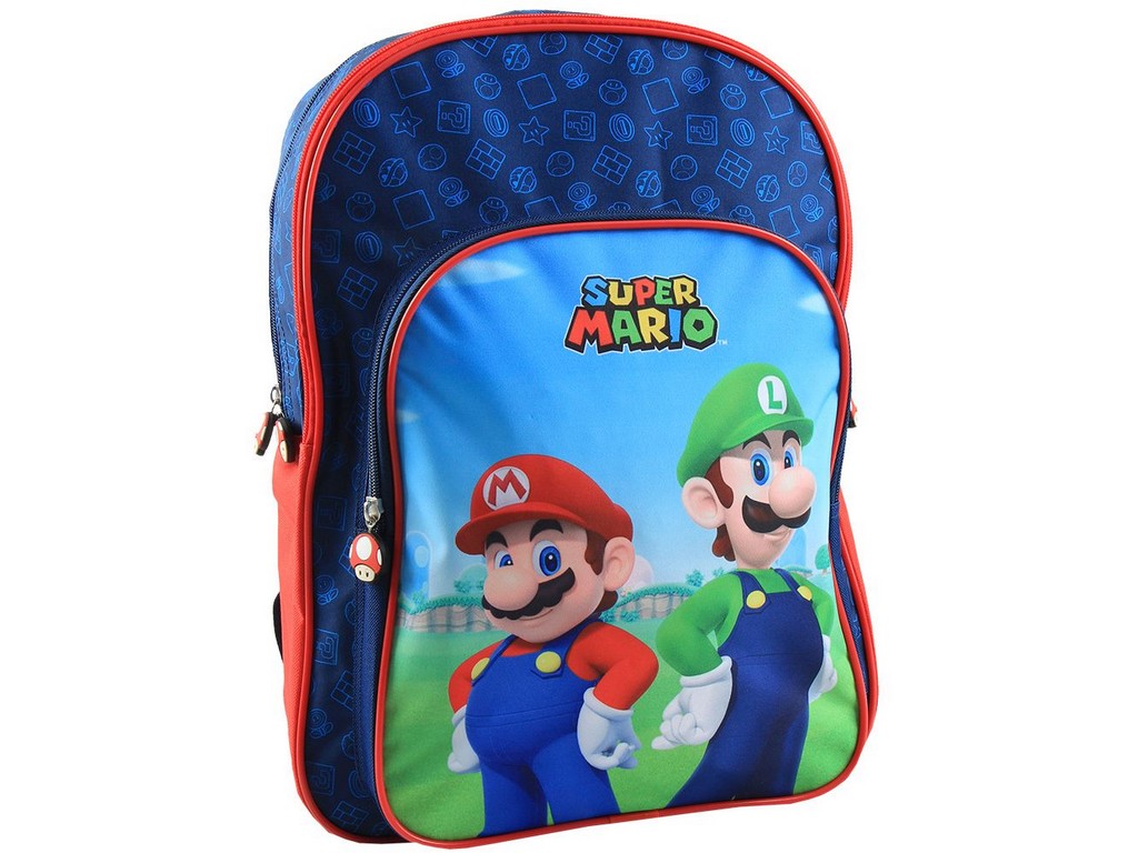 Batoh Super Mario, objem batohu 19,5 l