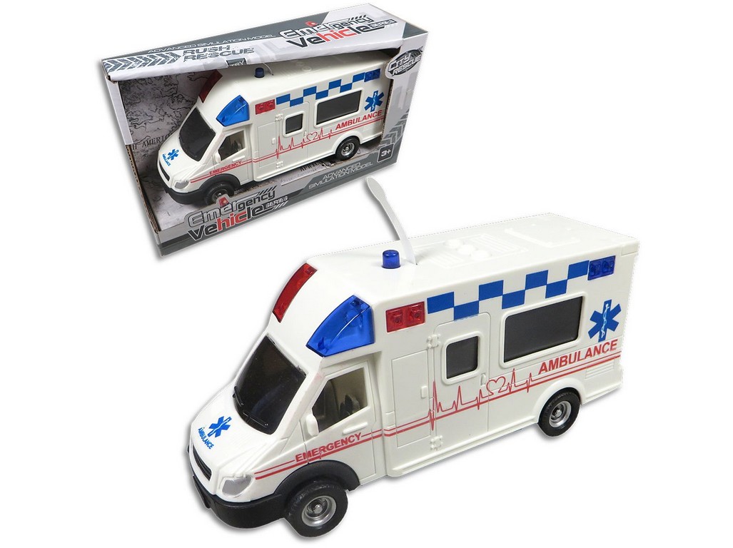Auto ambulance se zvuky