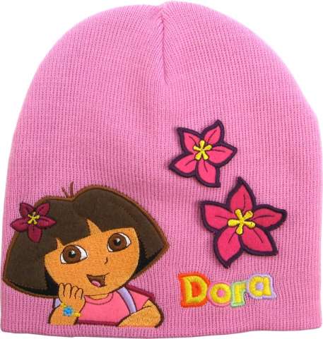 Zimní čepice Dora růžová