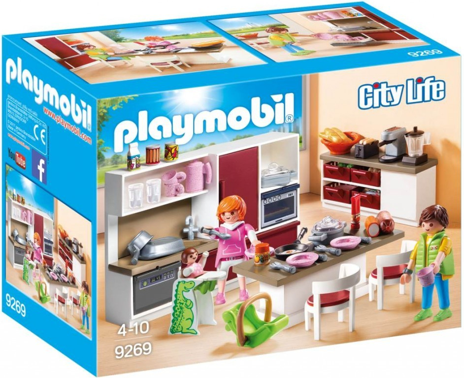 Playmobil 9269 Velká rodinná kuchyň