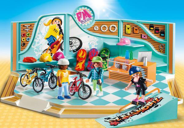 Playmobil 9402 Cyklo & Skate Shop