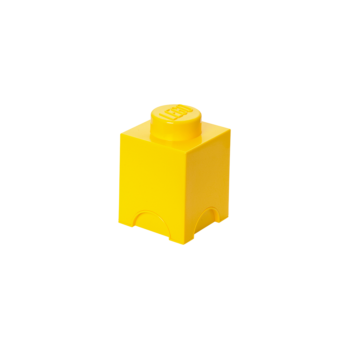 LEGO úložný box 1 125 x 125 x 180 mm - žlutá