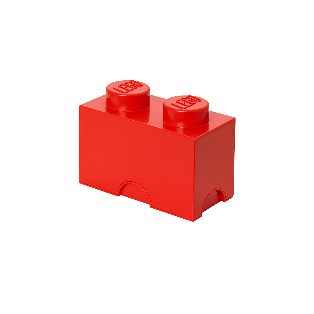 LEGO úložný box 2 125 x 250 x 180 mm - červená