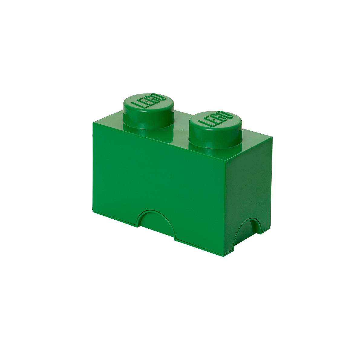 LEGO úložný box 2 125 x 250 x 180 mm - tmavě zelená
