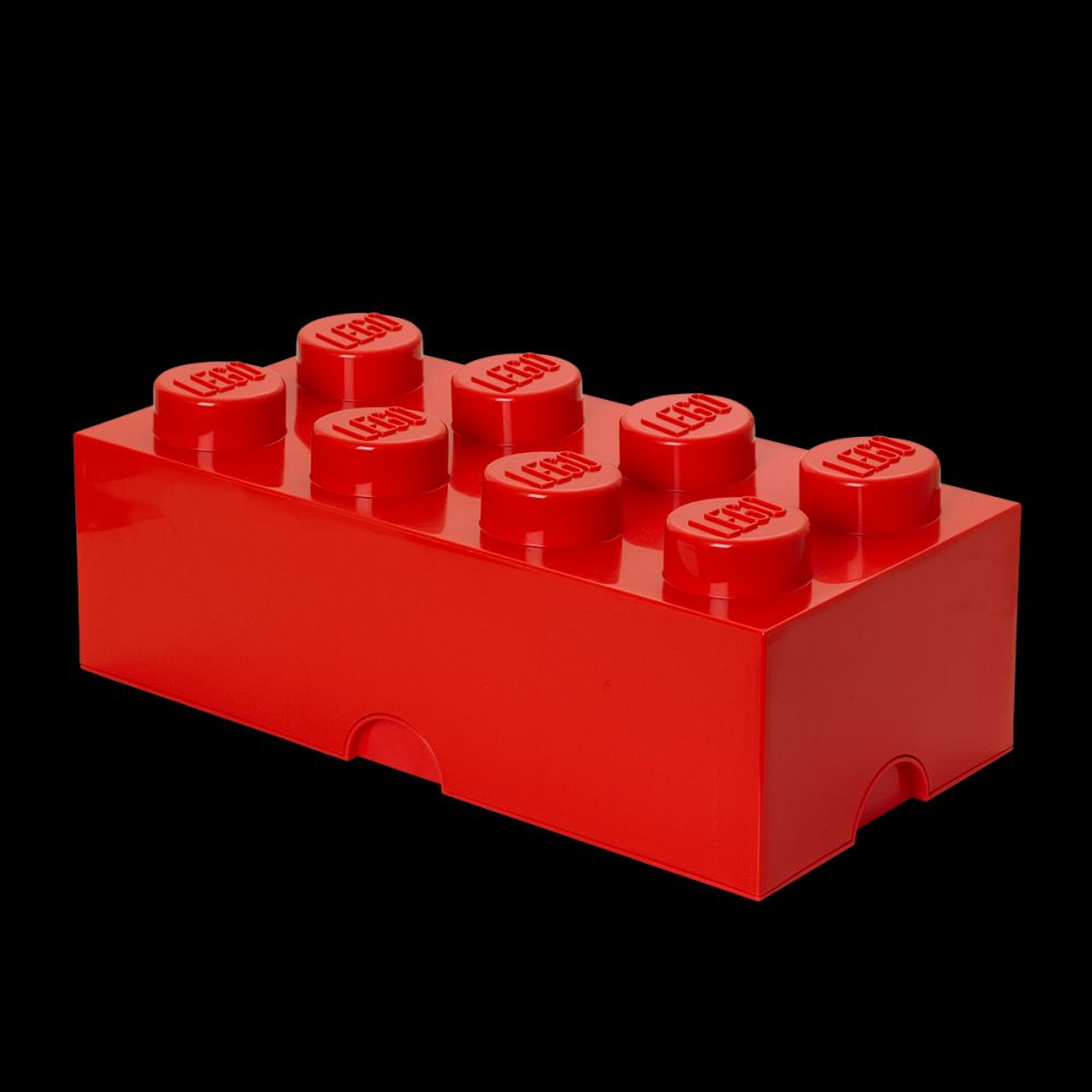 LEGO úložný box 8 250 x 500 x 180 mm - červená